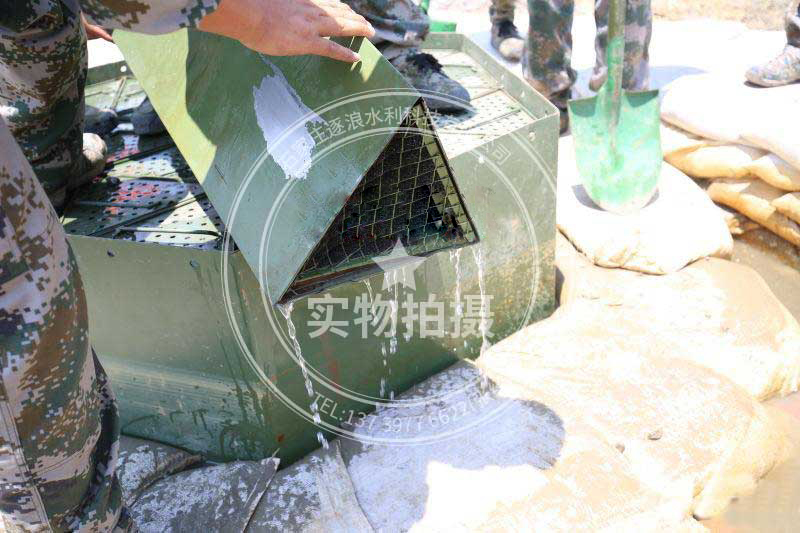 过滤管涌堵水拆卸