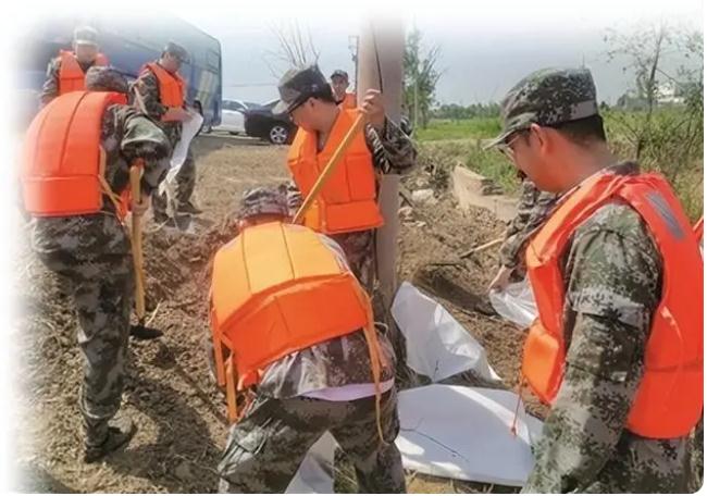 小王庄镇构造展开防汛抢险应急练习训练以练促战，确保宁静度汛